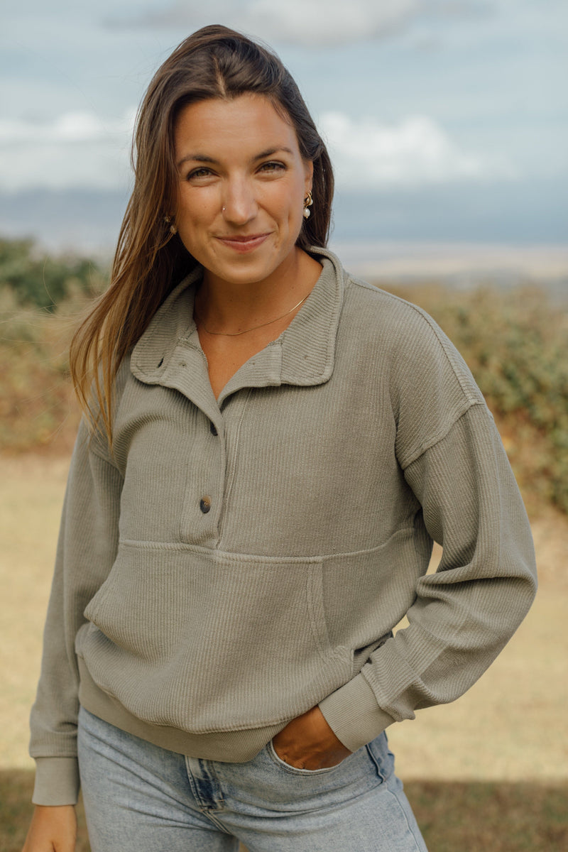 Etta Pullover - Olive