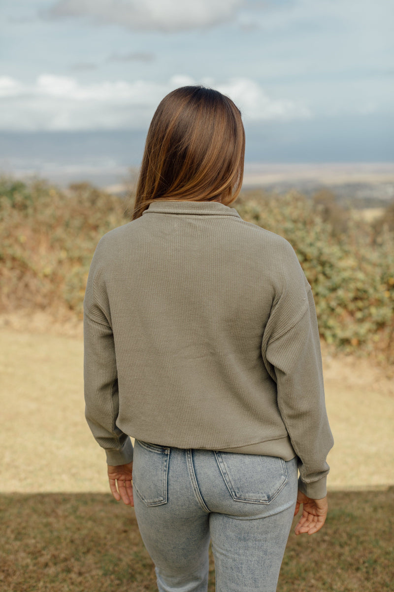 Etta Pullover - Olive