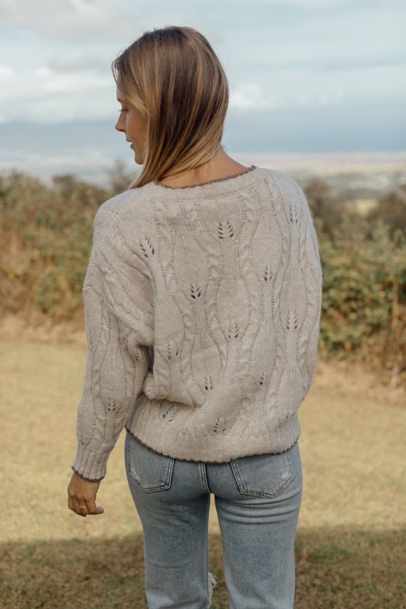 Fayetteville Sweater - White