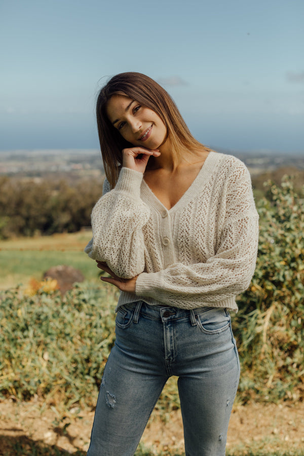 Morgan Cardigan - Cream