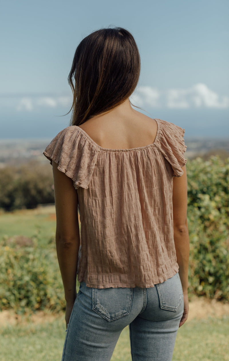 Monetta Blouse - Rose