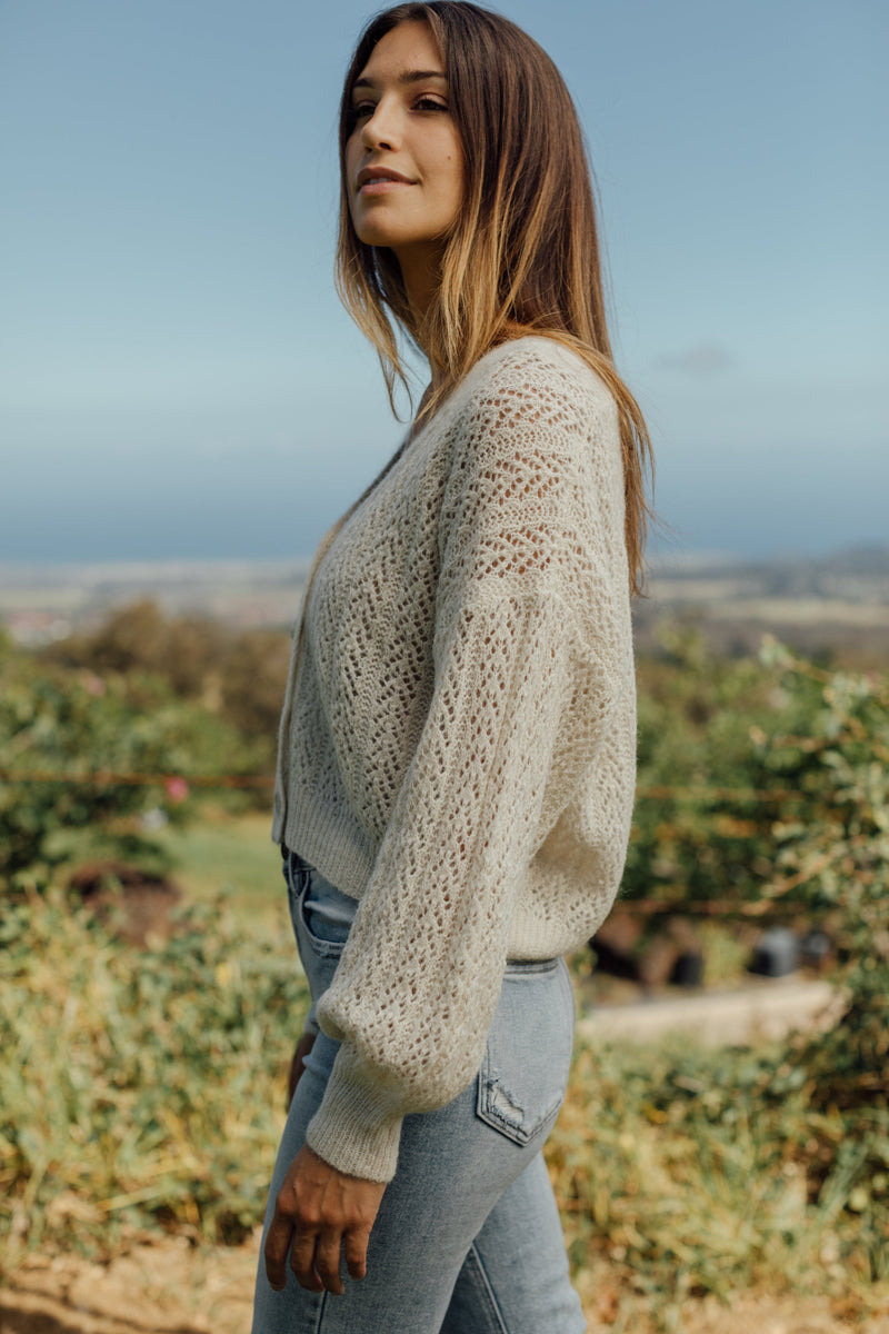 Morgan Cardigan - Cream