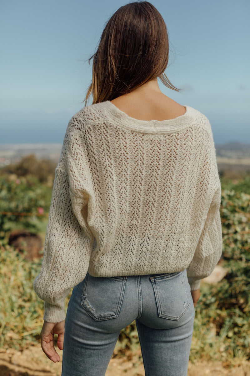 Morgan Cardigan - Cream