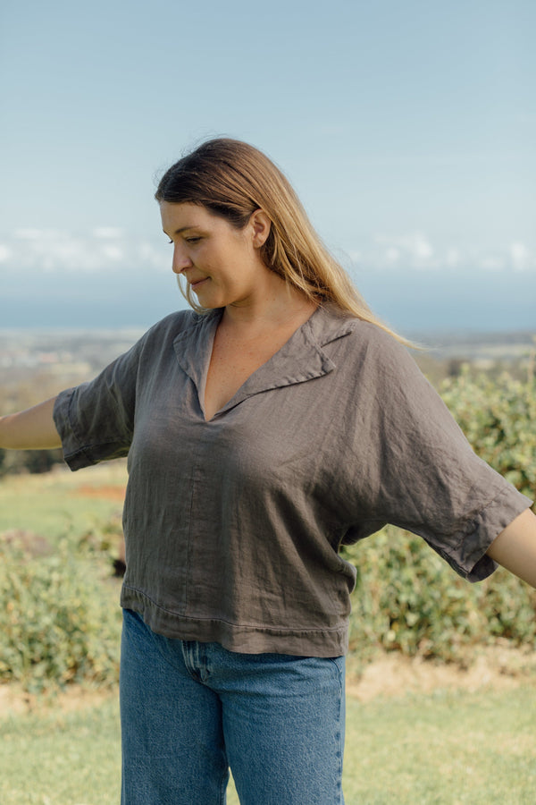 Florence Top - Taupe