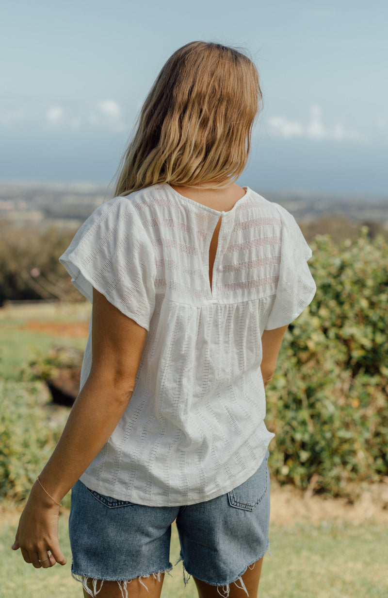 Churchill Blouse - White