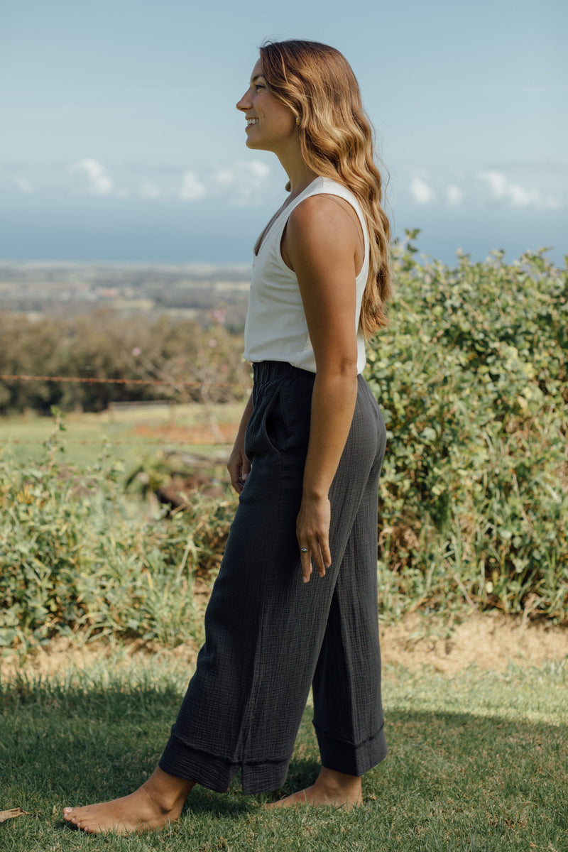 Manzanita Pants - Washed Black