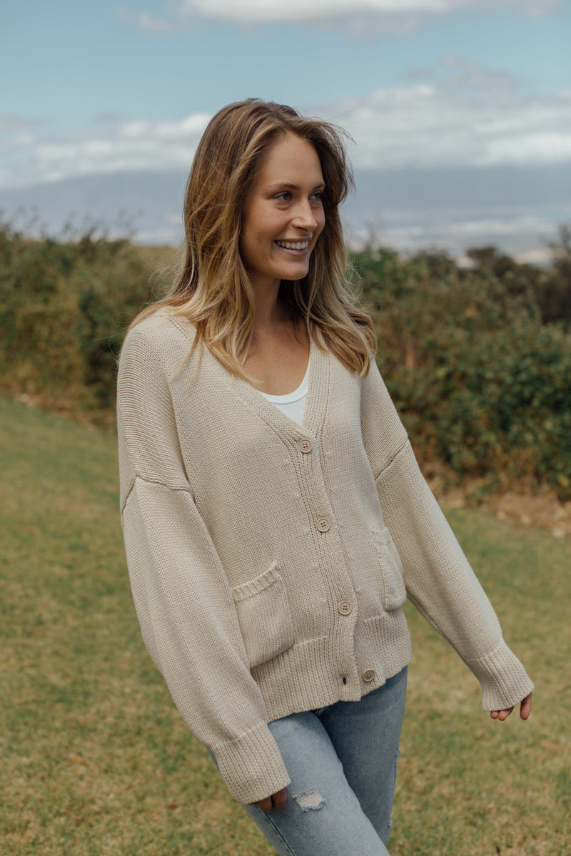 Meredith Cardigan - Cream