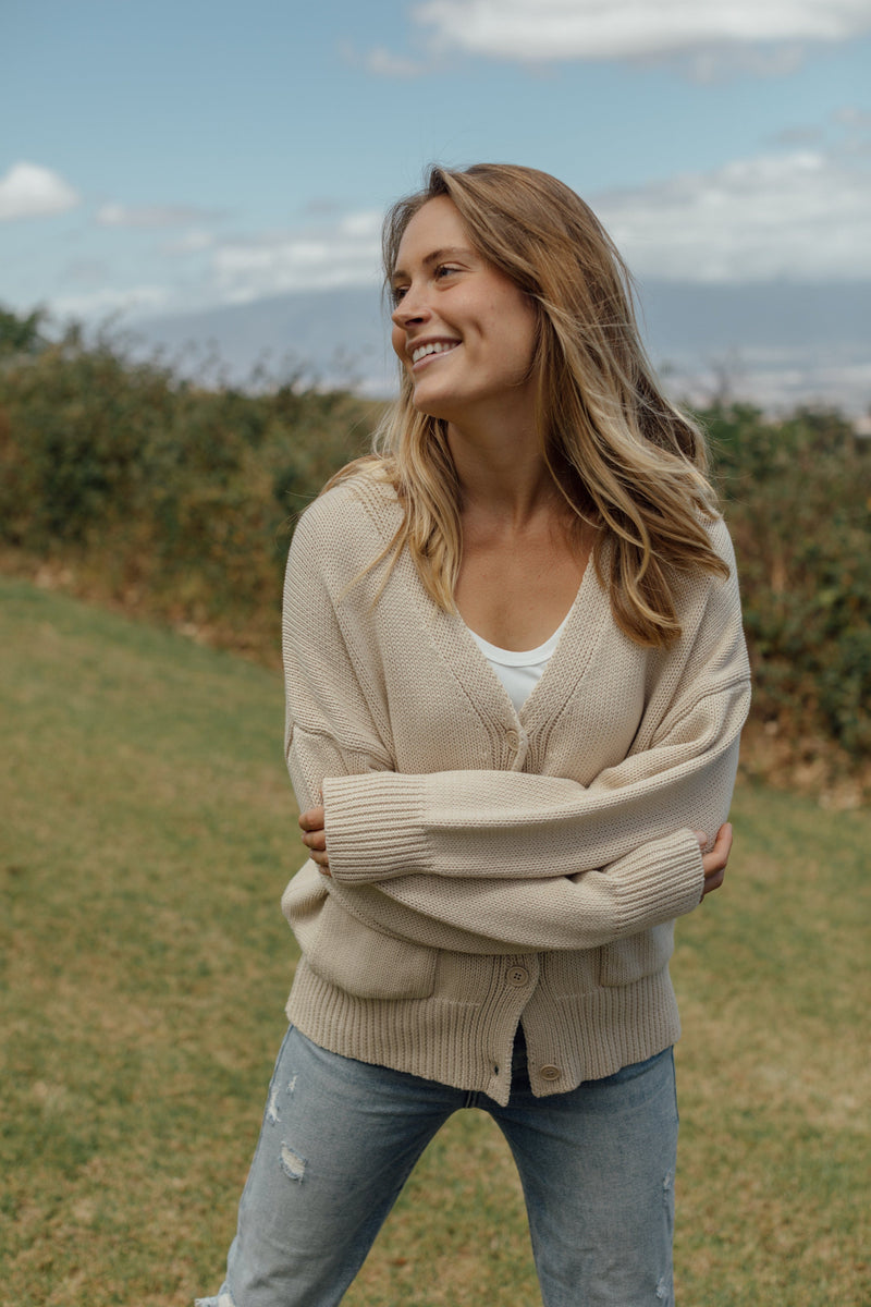 Meredith Cardigan - Cream