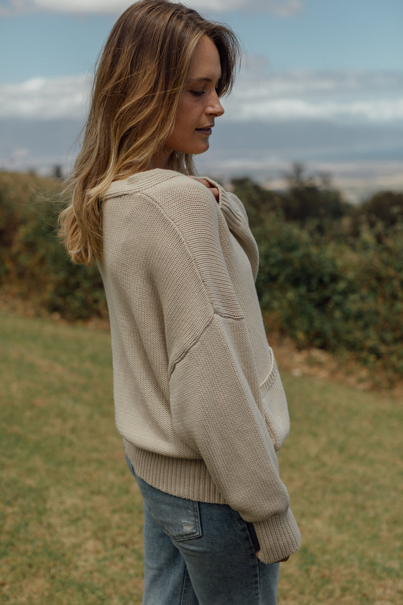 Meredith Cardigan - Cream