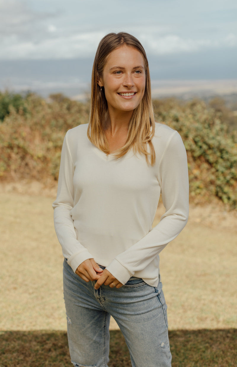 Savannah Top - White