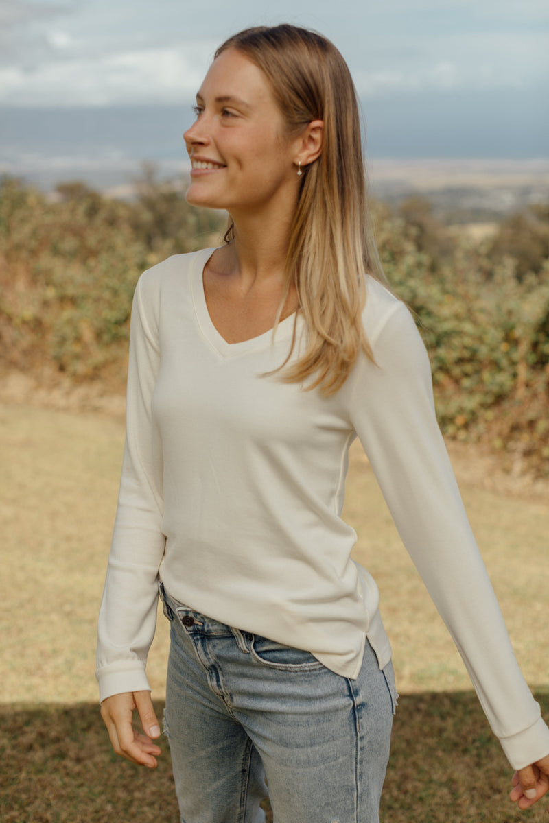 Savannah Top - White
