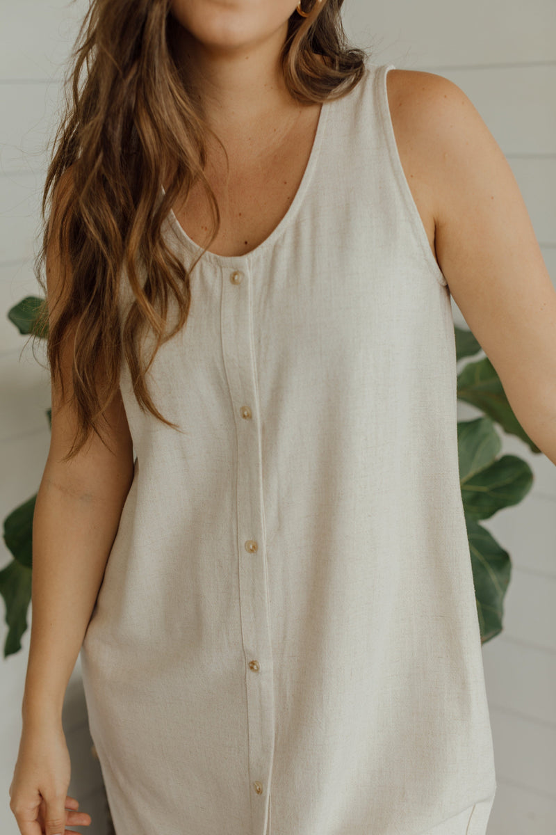 Portland Dress - Greige