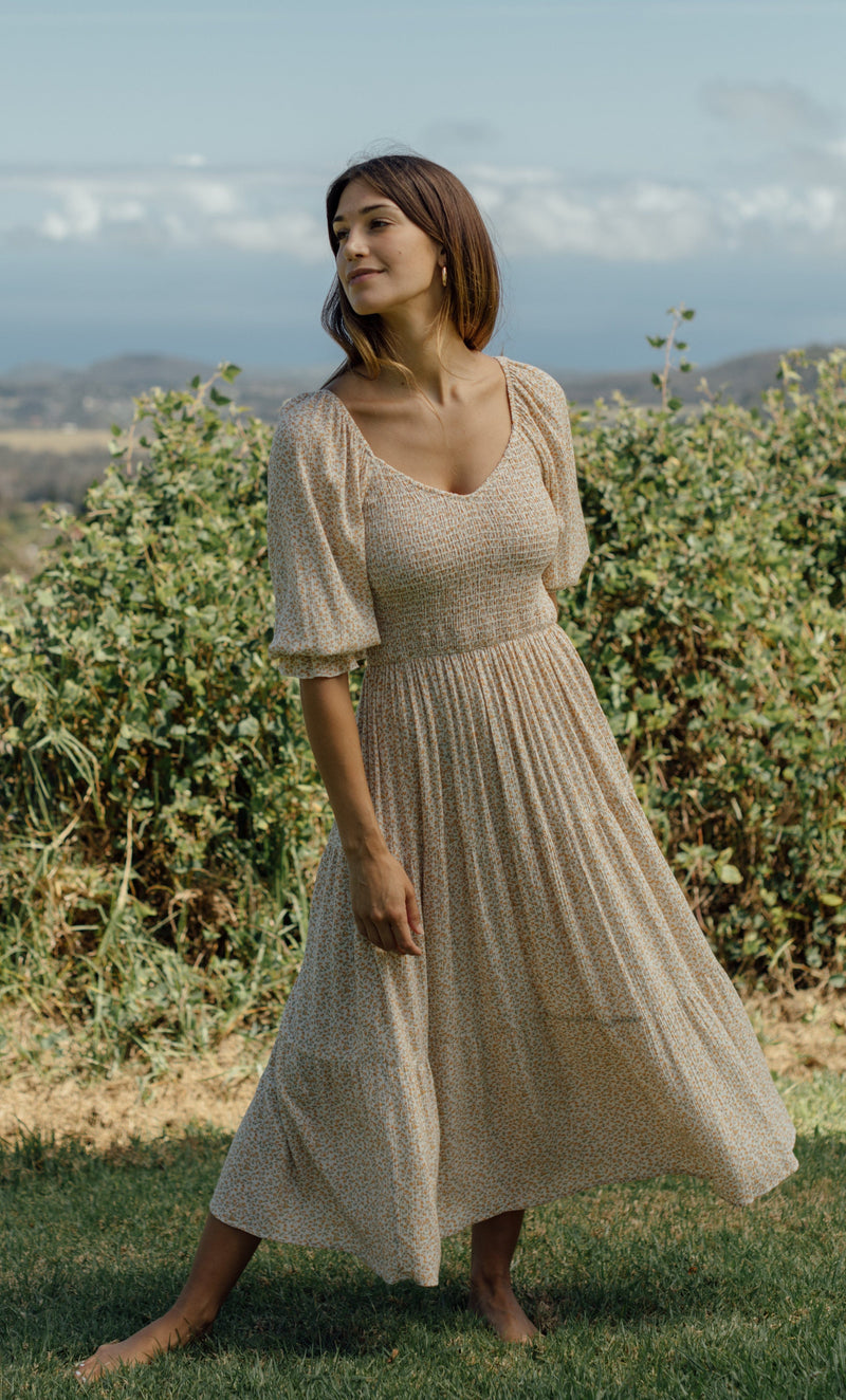 Everett Dress - Clementine Floral