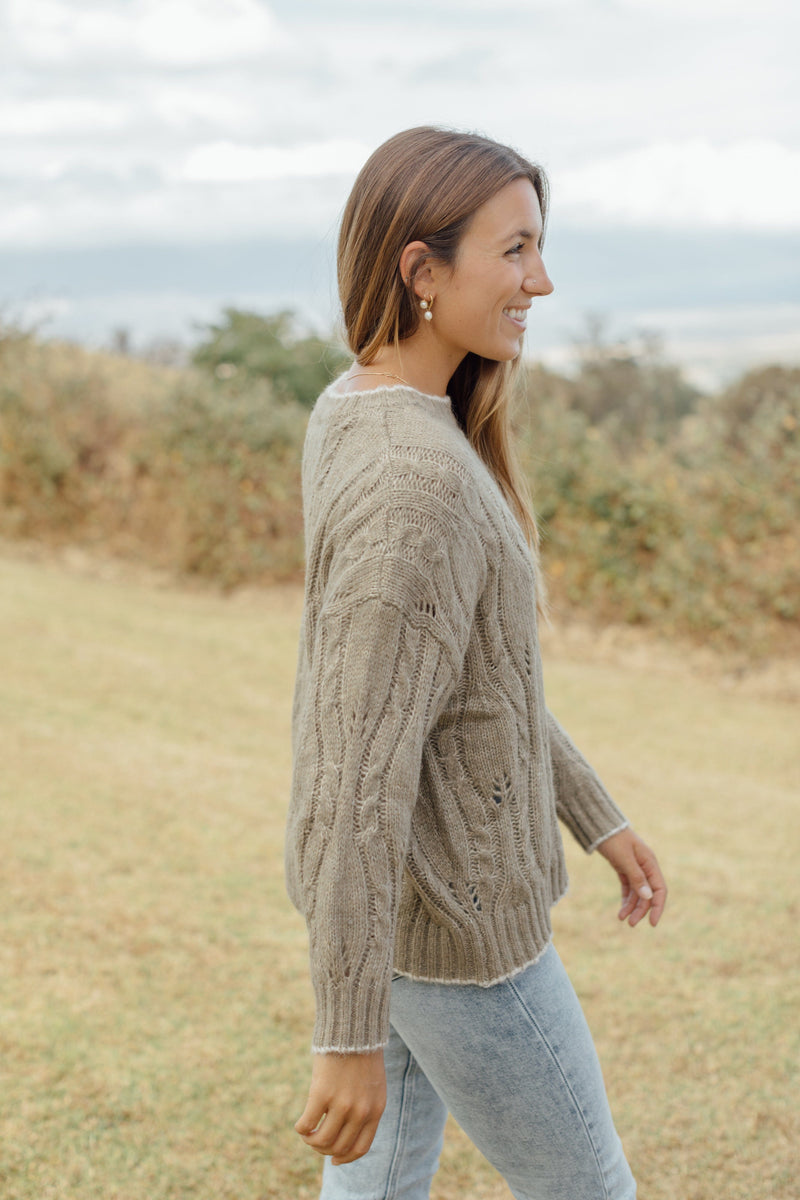 Fayetteville Sweater - Dusty Sage