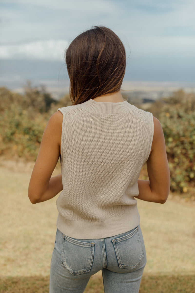 Abington Vest - Cream