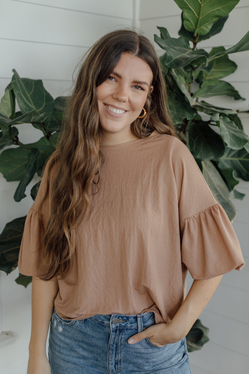 Morwell Top - Tan