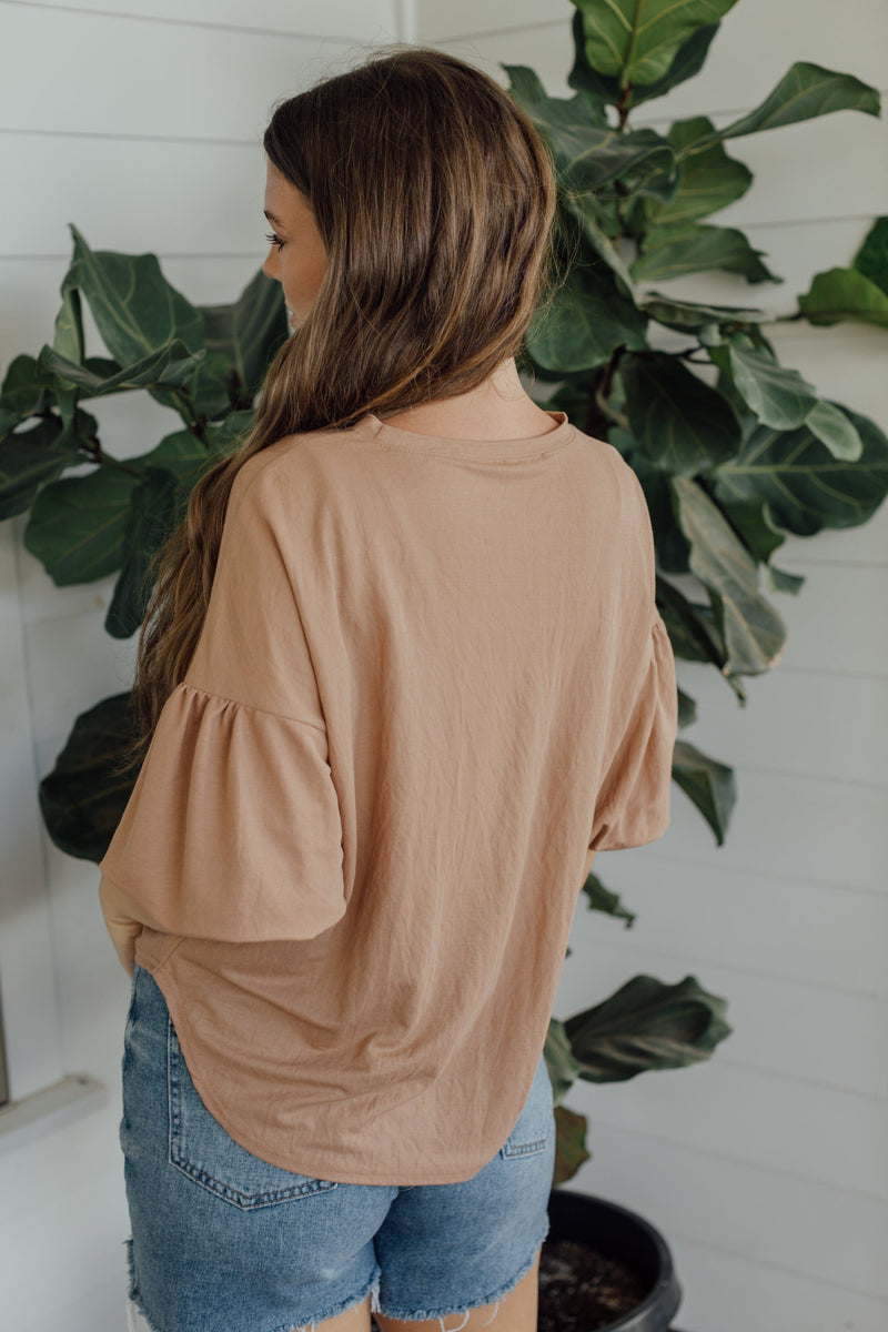 Morwell Top - Tan