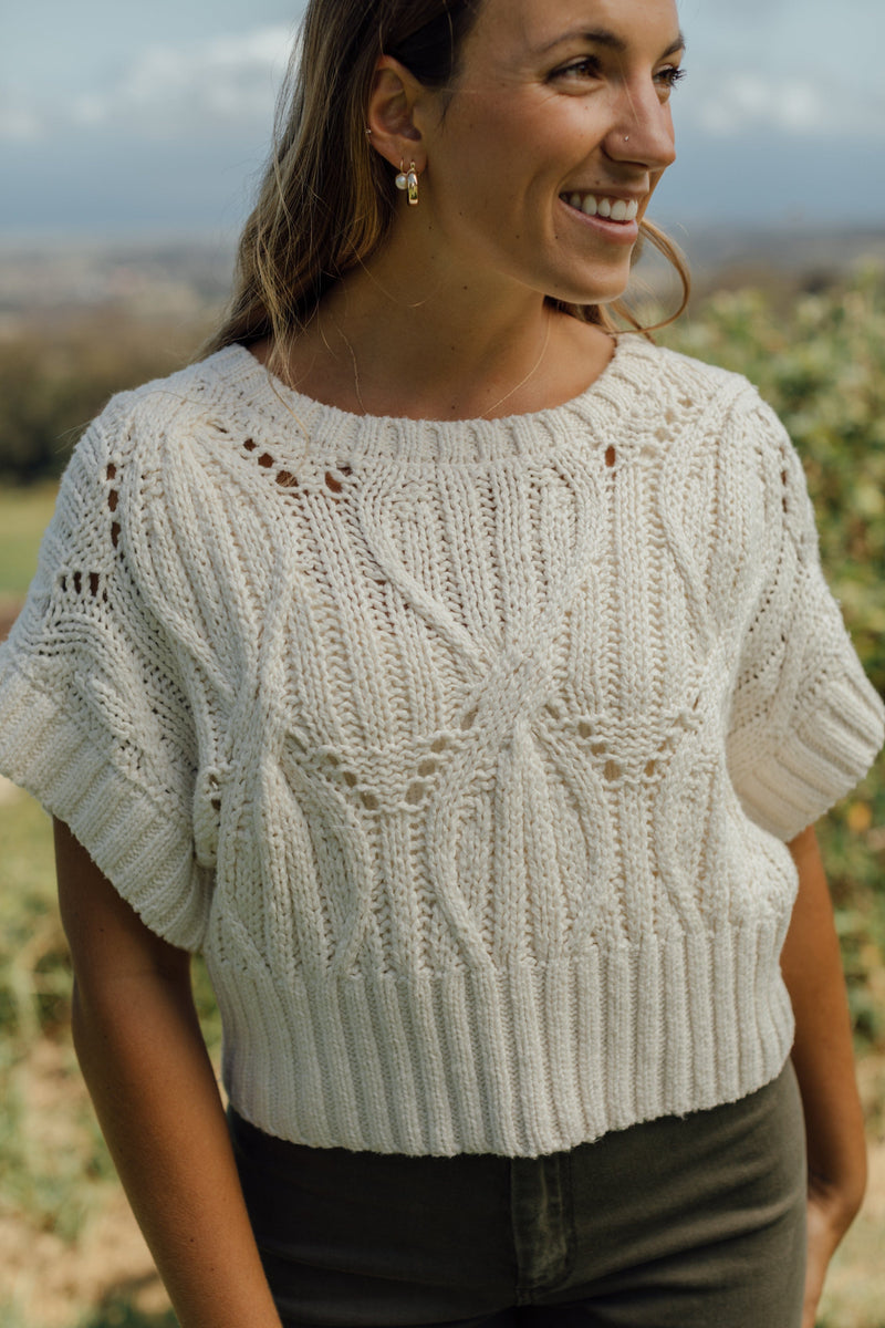 Waverly Top - Cream