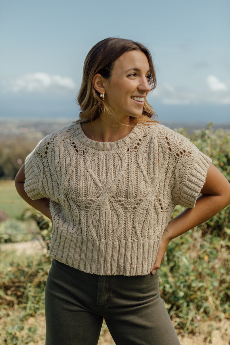 Waverly Top - Taupe