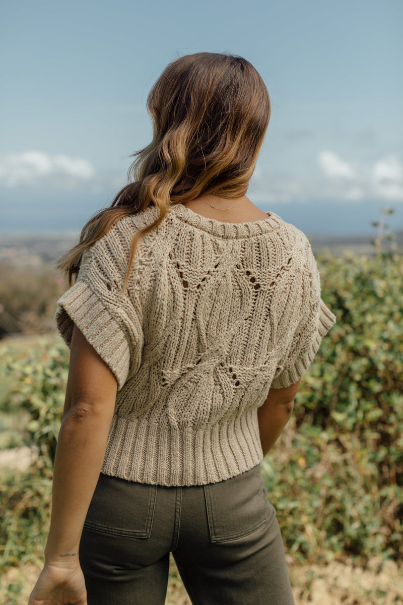 Waverly Top - Taupe