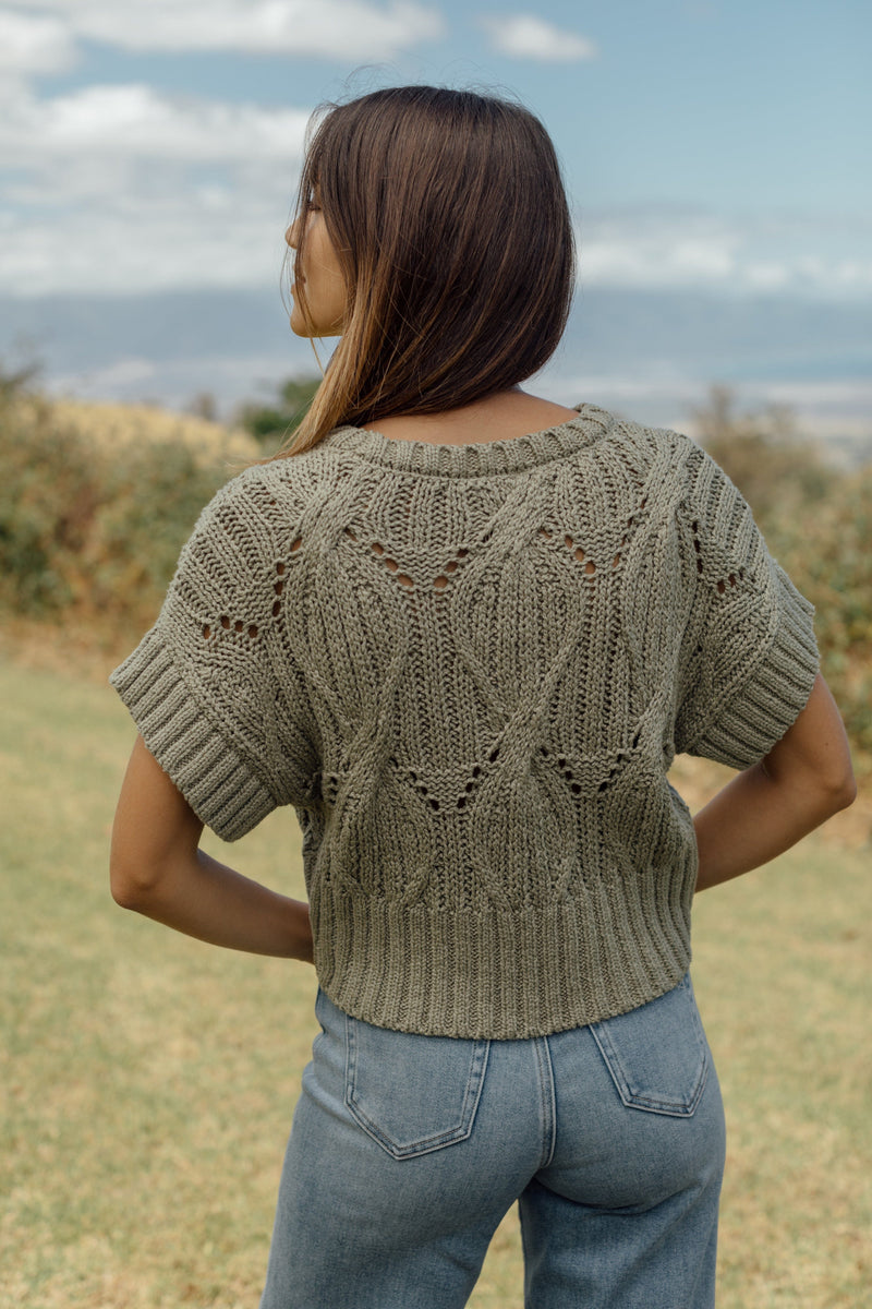 Waverly Top - Olive