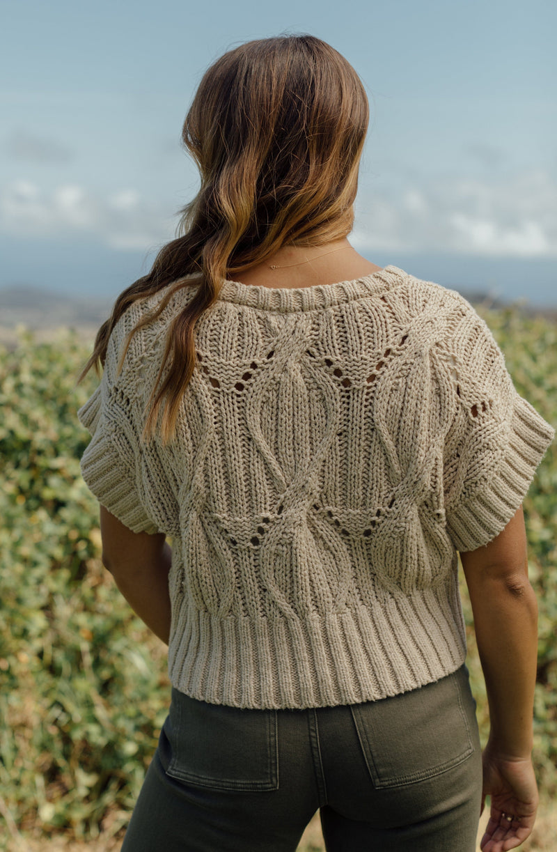 Waverly Top - Taupe