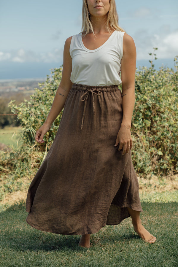 Paris Skirt - Brown