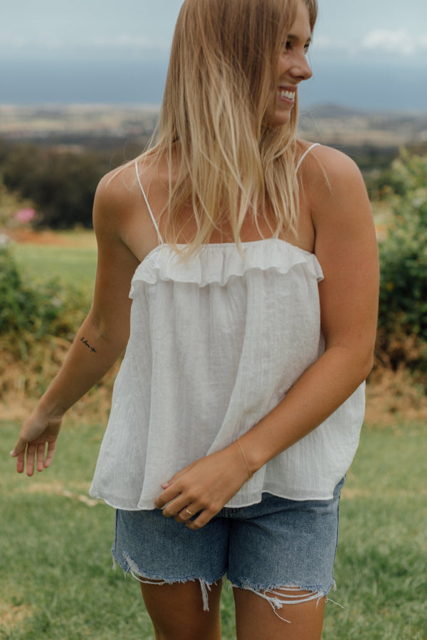 Marbella Blouse - White