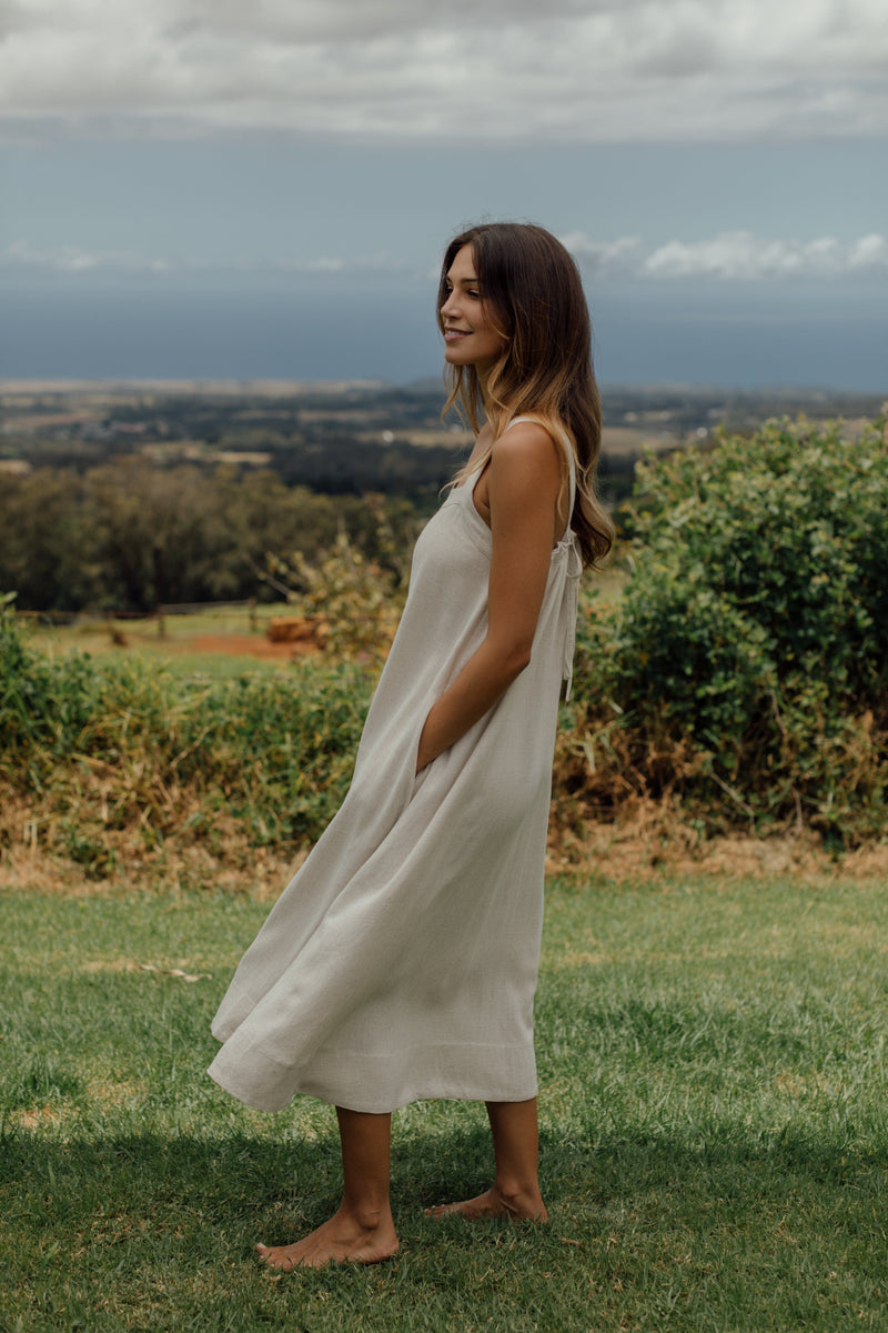 Santa Monica Dress - Beige