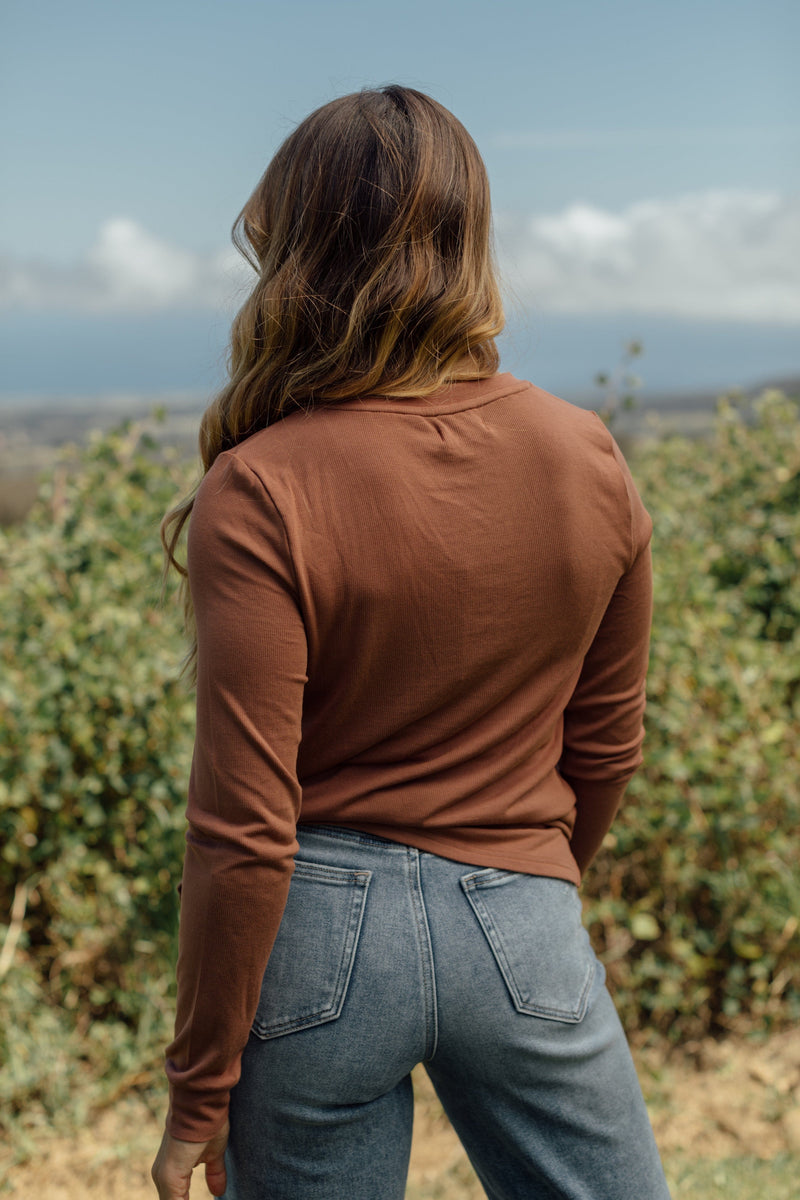 Savannah Top - Rust