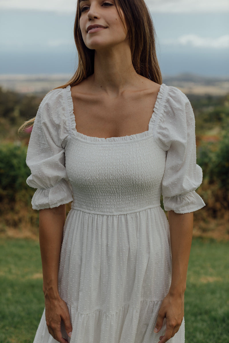Ashland Dress - White