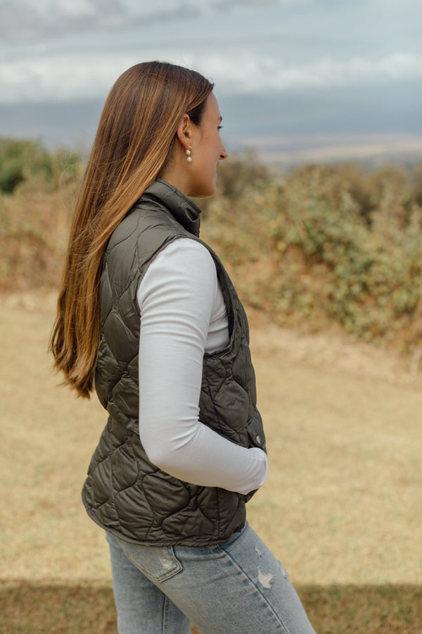 Switzerland Vest - Olive