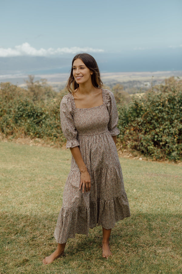 Ashland Dress - Cottage Floral