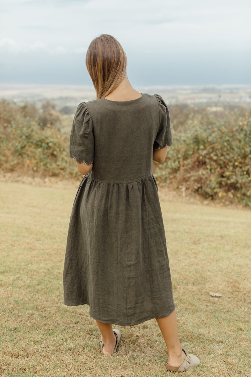 Dakota Dress - Olive