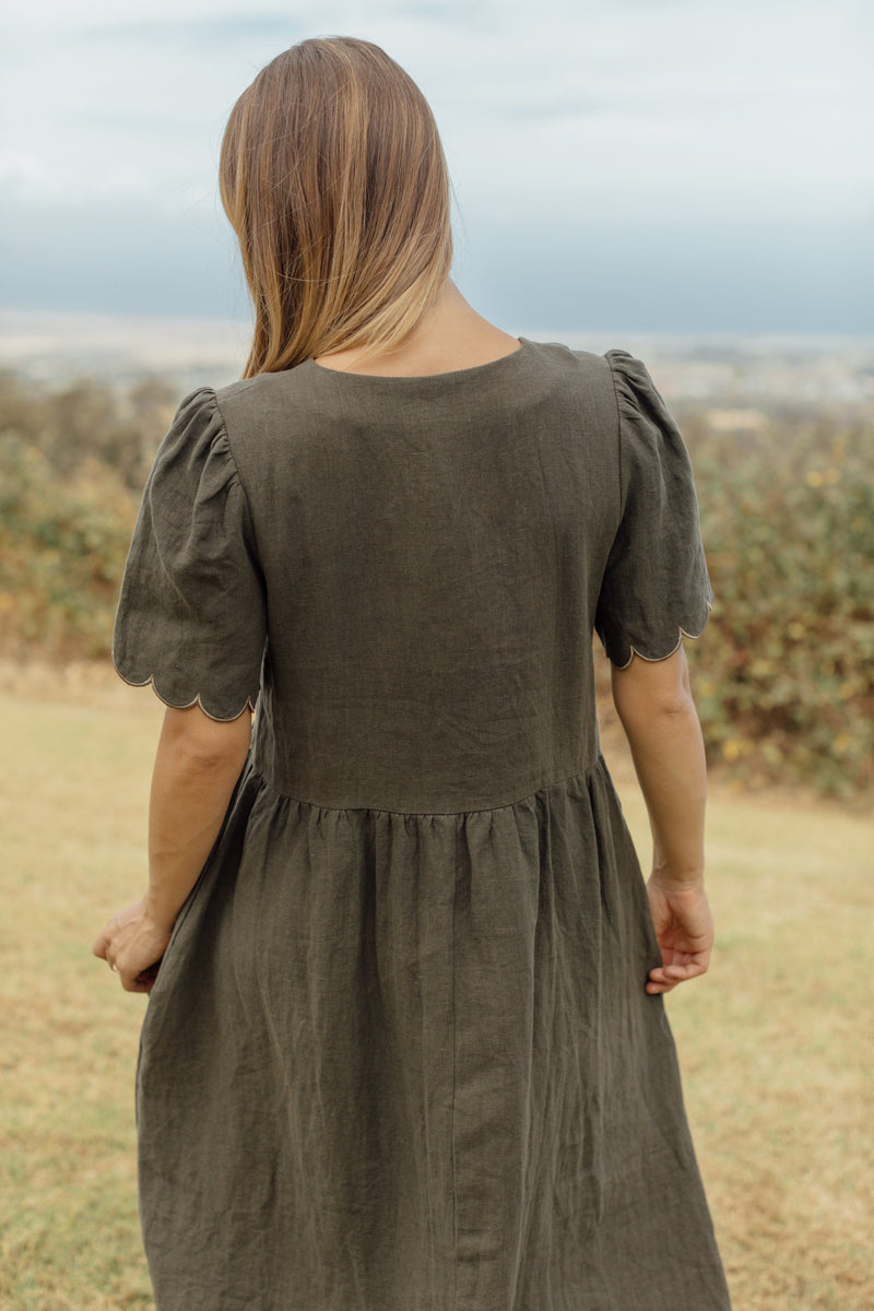 Dakota Dress - Olive