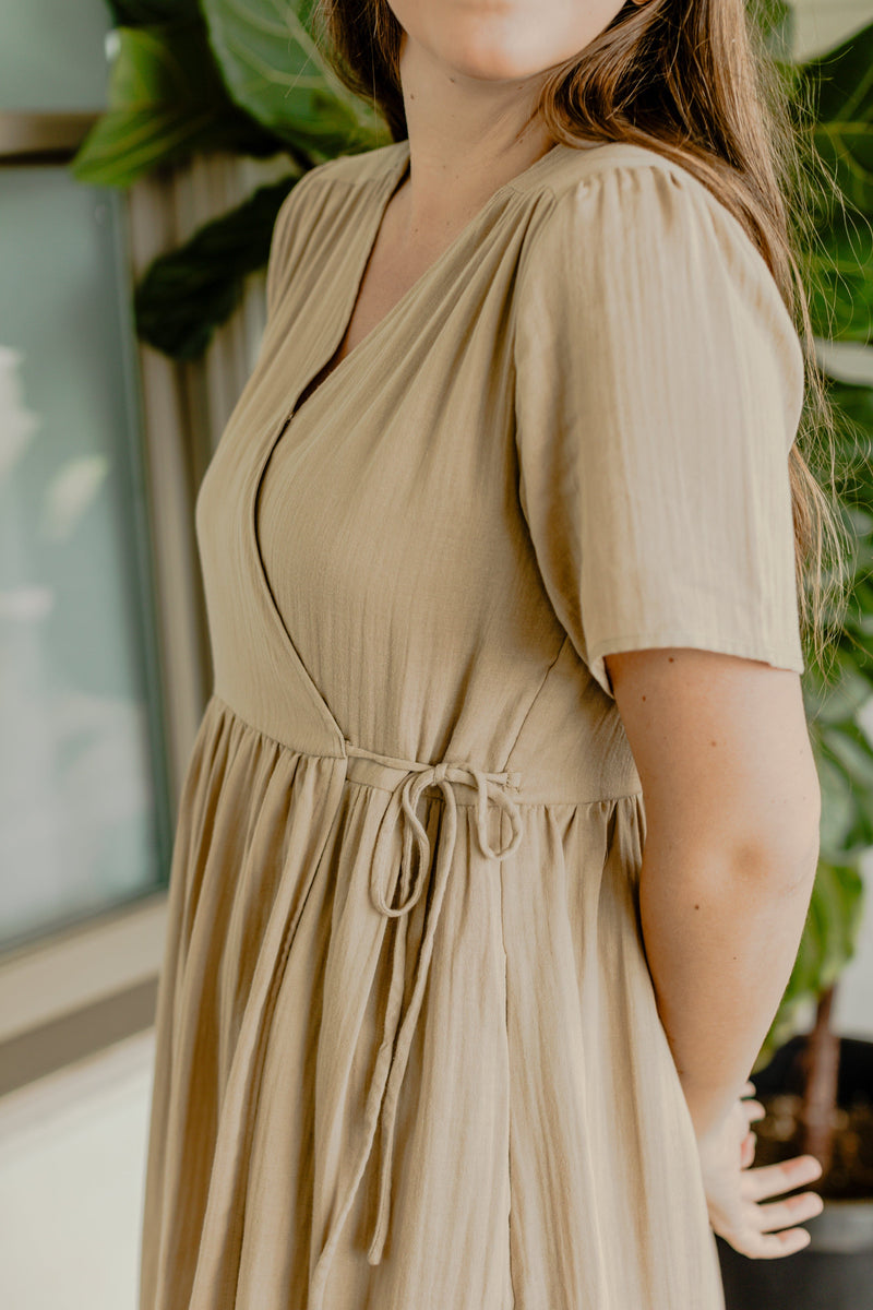 Fall River Dress - Beige