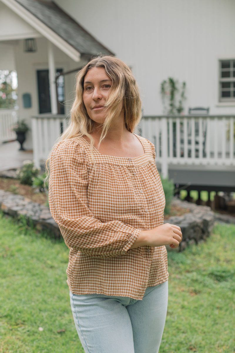 Chesapeake Blouse - Gingham