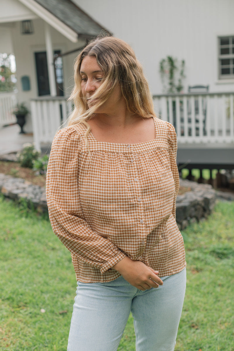 Chesapeake Blouse - Gingham