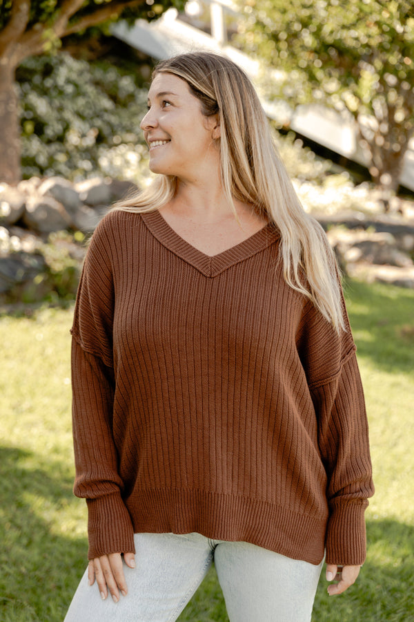 Gainesville Sweater - Cinnamon