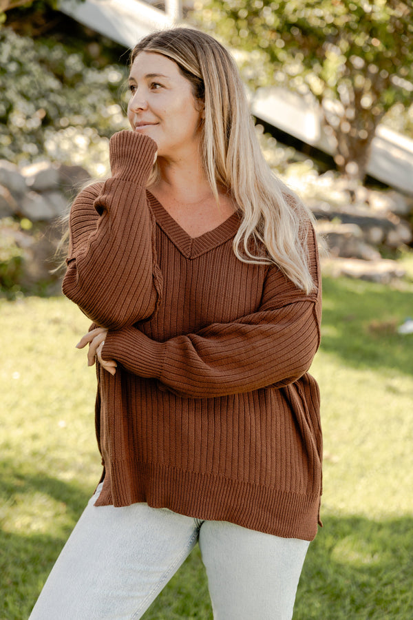 Gainesville Sweater - Cinnamon