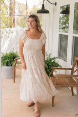Corrine Dress - Cream Floral