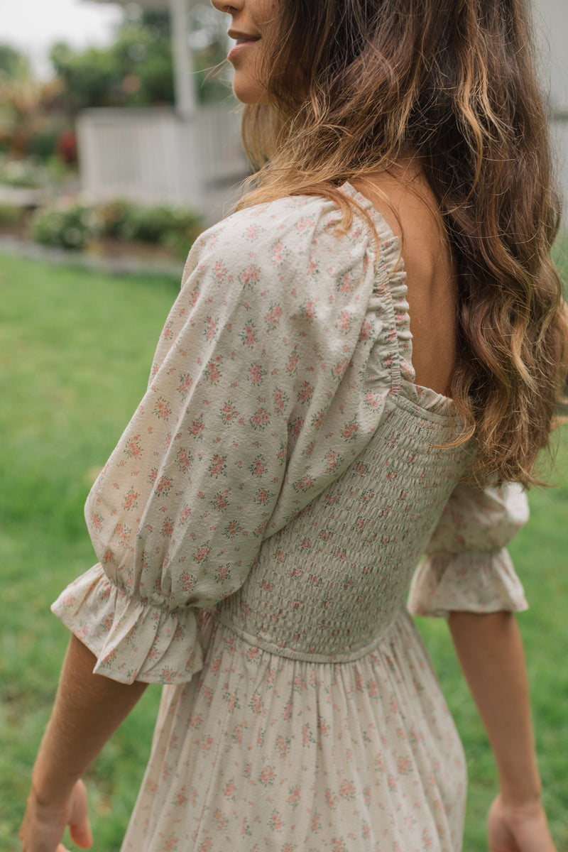 Ashland Dress - Pink Floral