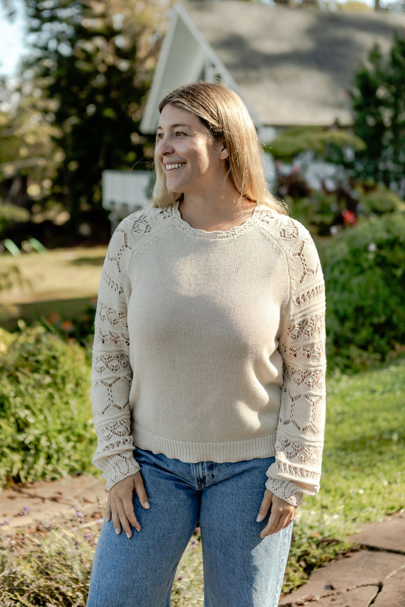Abilene Sweater - Cream