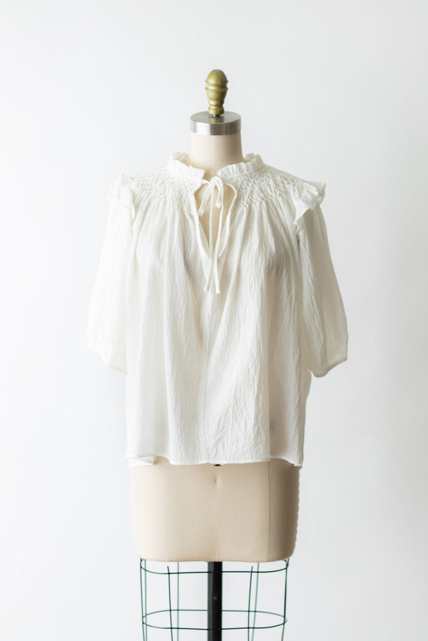 Charlotte Blouse - White