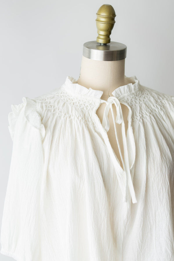 Charlotte Blouse - White