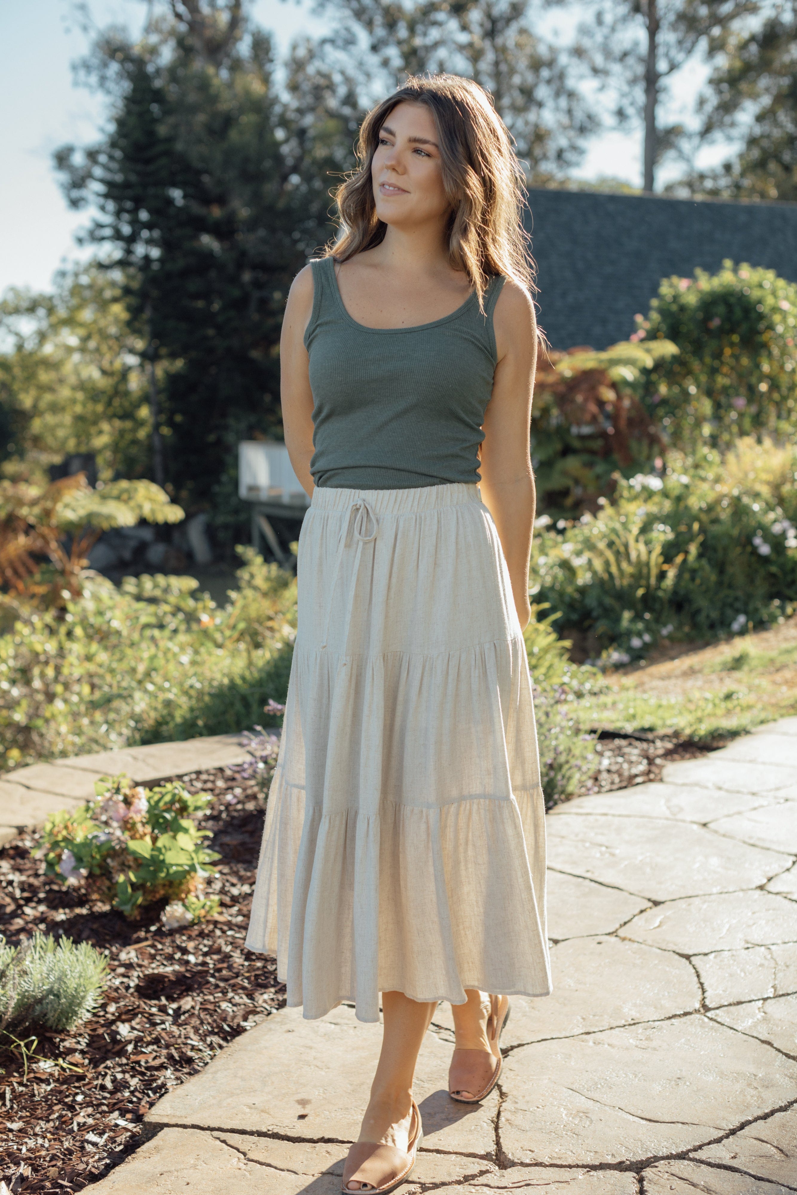 Charleston Skirt - Cream – Neuflora