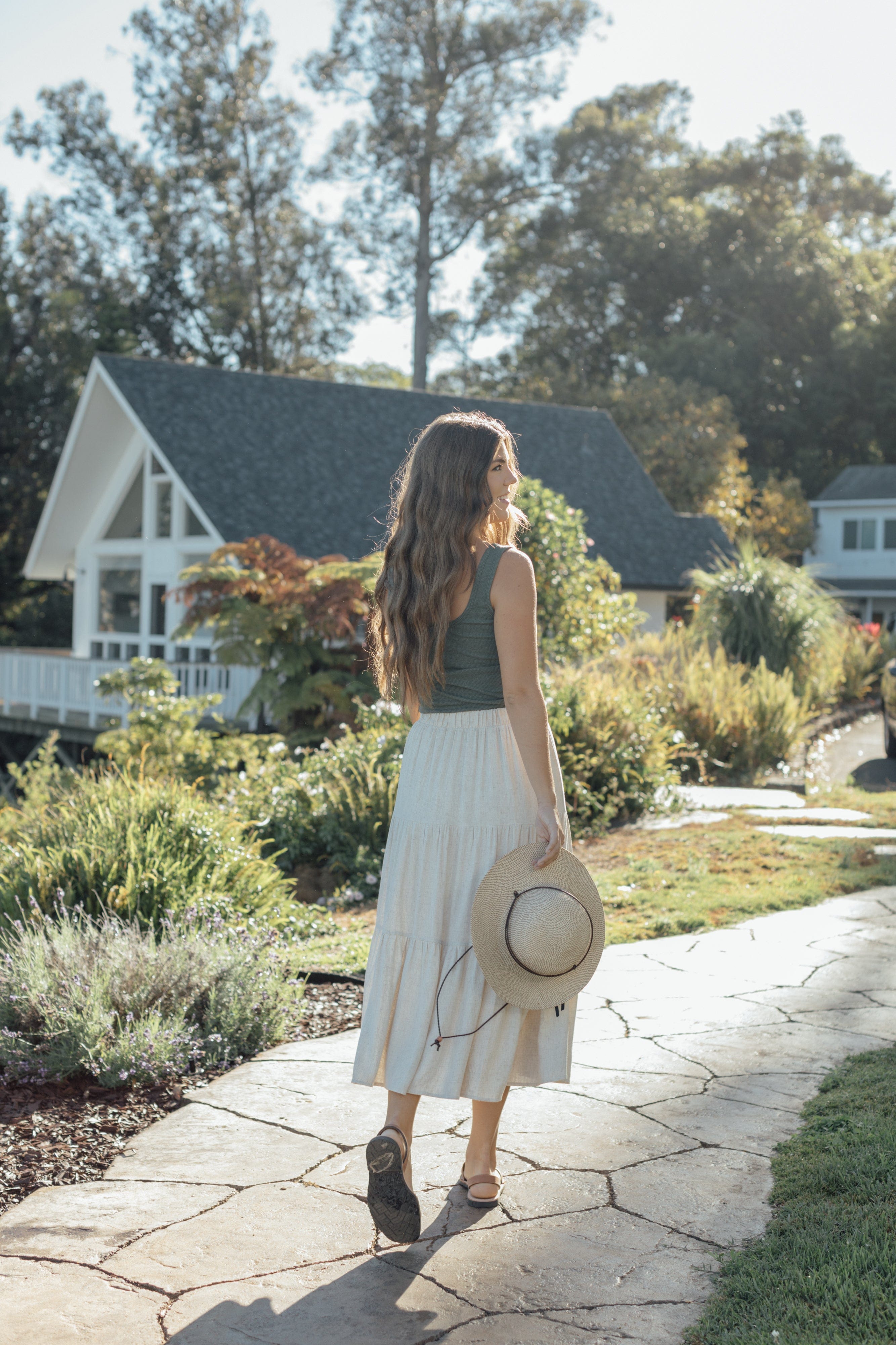 Charleston Skirt - Cream – Neuflora