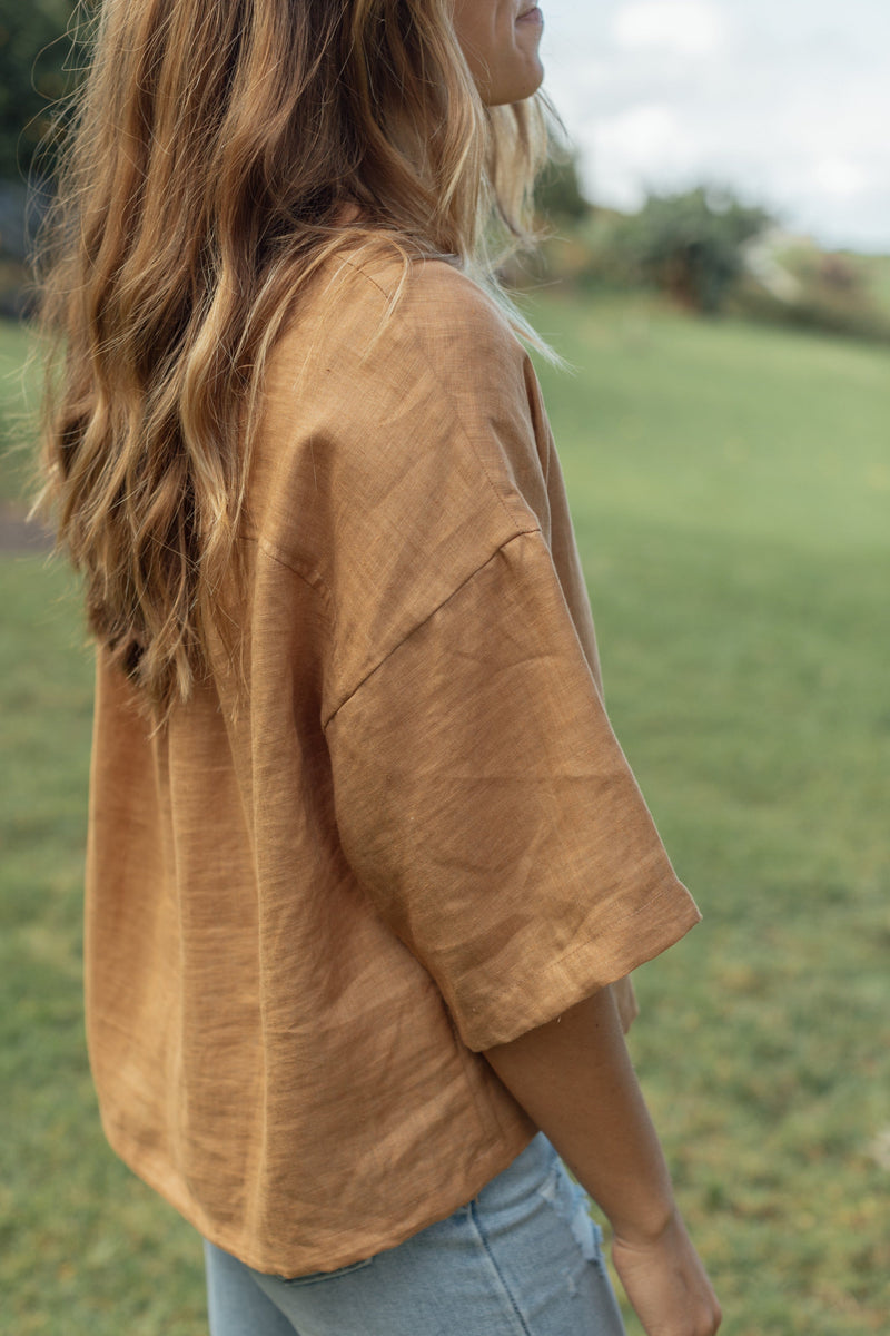 Marlow Top - Sand