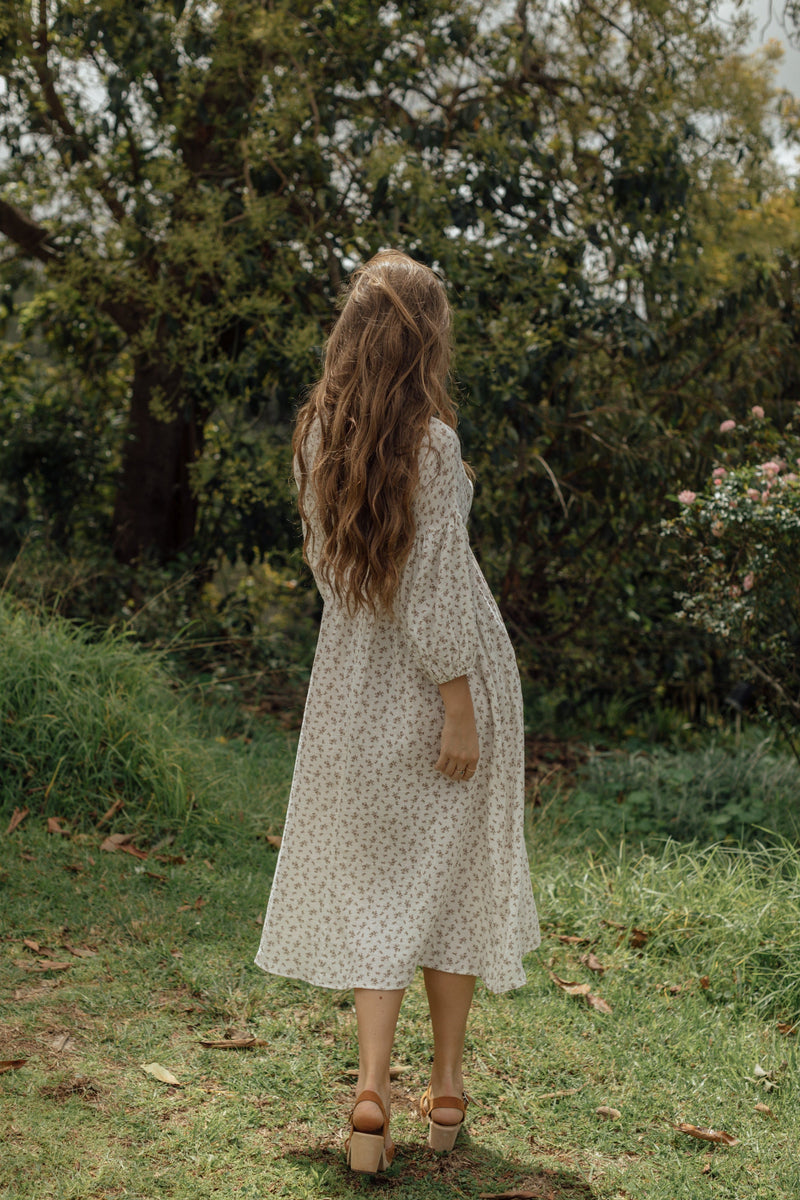 Port Augusta Dress - Cream