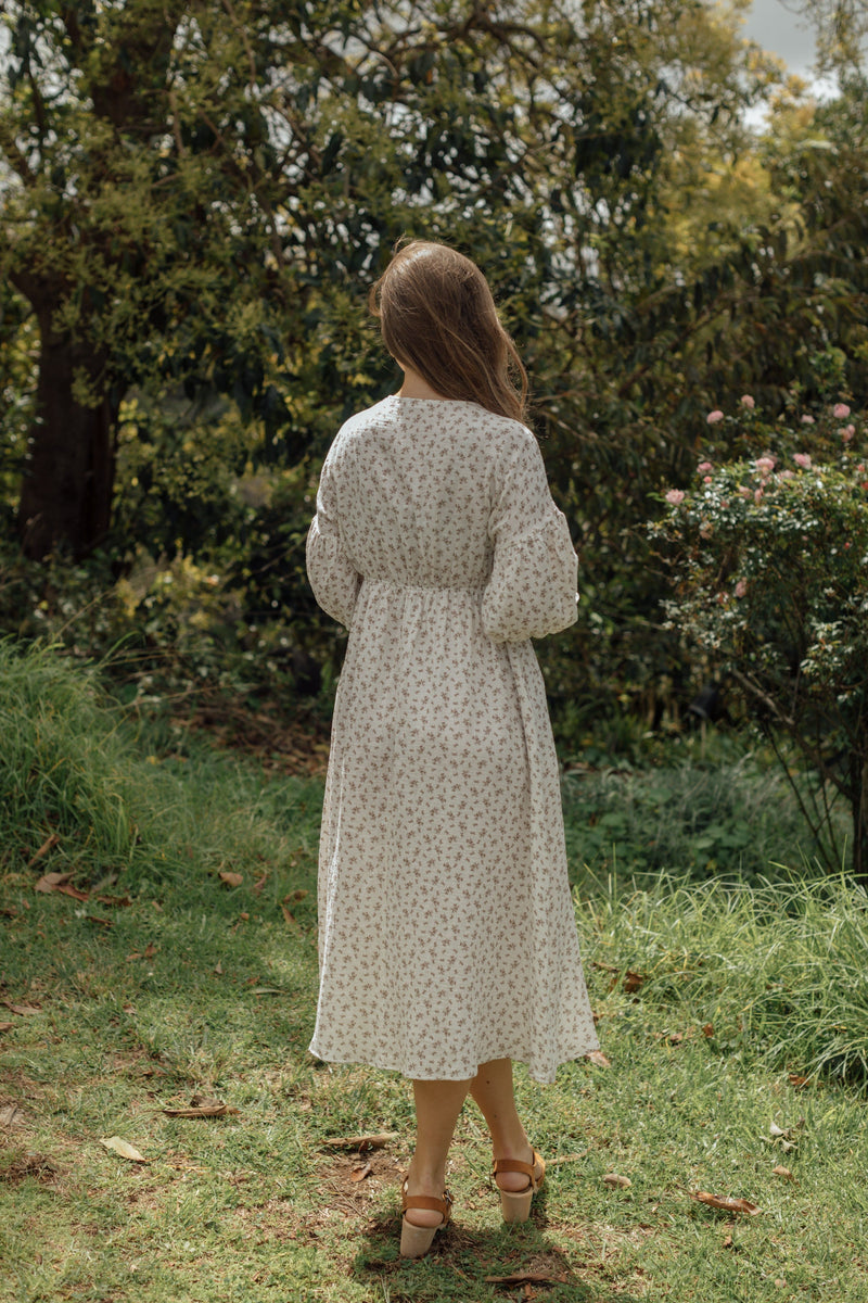 Port Augusta Dress - Cream